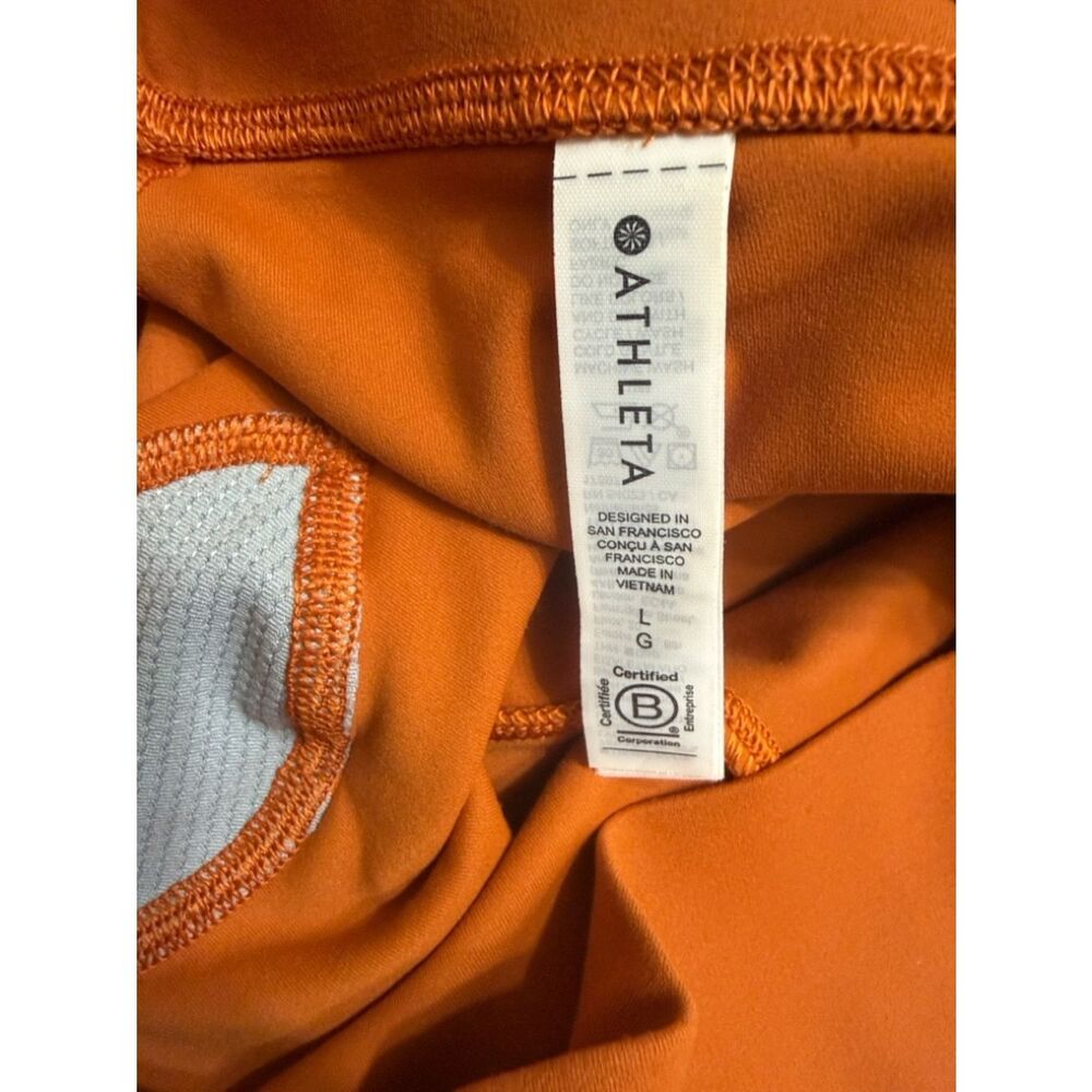 Athleta Burnt Orange Leggings(Size Large) - Picture 9 of 11